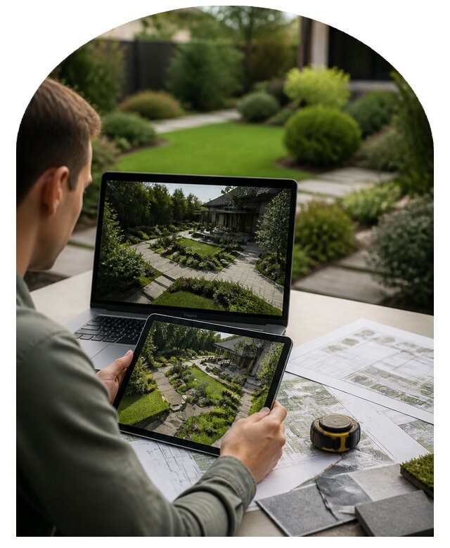 3D визуализация участка в Иркутске по цене 8231 р. | Метпроект-Ркт